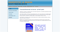 Desktop Screenshot of bursa.cdnet.ro